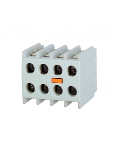 Blocco 4 contatti 2NA+2NC per mini-contatti
