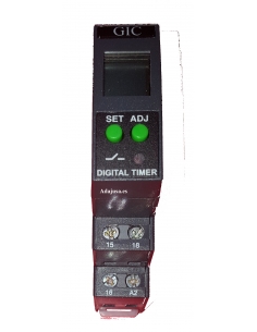 Timer digitale multifunzione su guida DIN 2