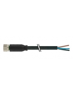 Cavo a 3 fili con connettore M8 femmina 5m - ADAJUSA 2