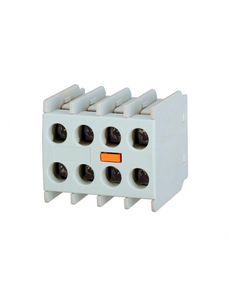 Blocco 4 contatti 2NA+2NC per mini-contatti