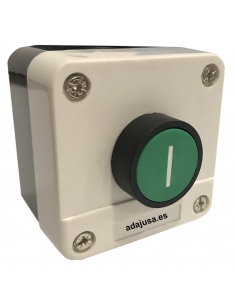 Caja pulsador parada de emergencia completa