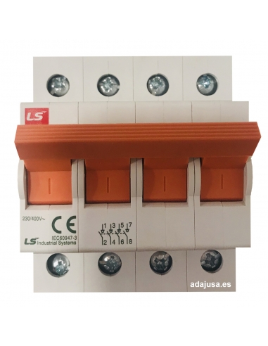 Disconnector 4 Polo 63A -  LS
