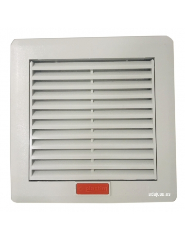 Griglia con filtro per ventola 160x160mm