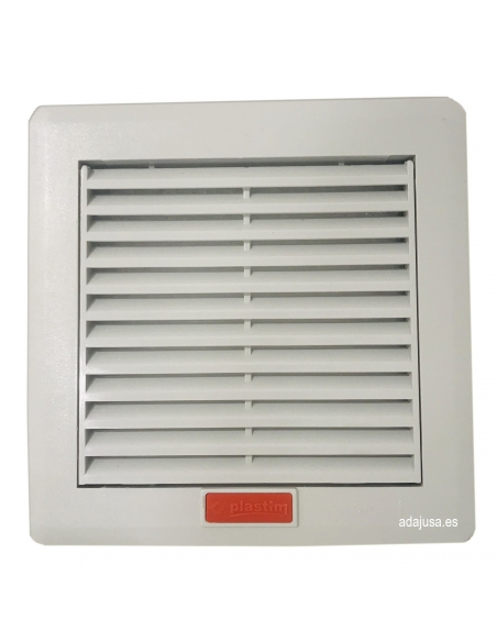 Griglia con filtro per ventola 160x160mm