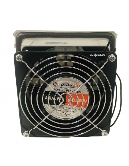 Grid with filter and fan 160x160mm