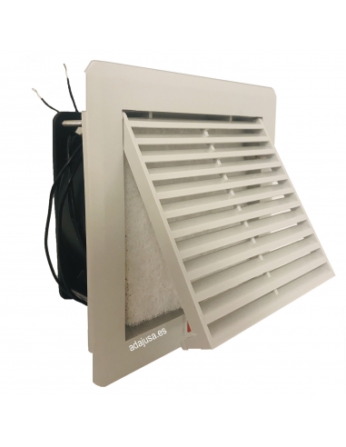 Grid with filter and fan 160x160mm