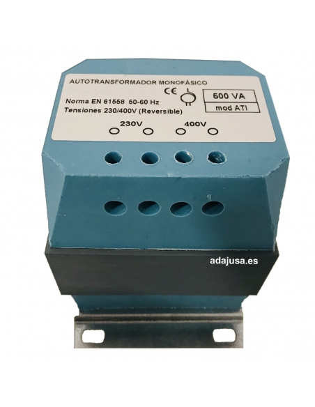 Autotrasformatore monofase 100VA IP-20
