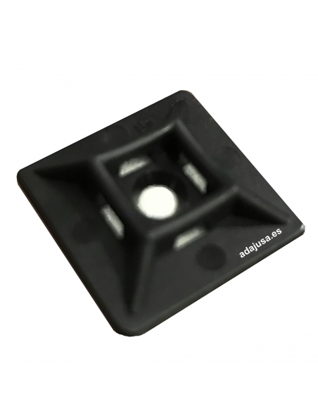 Base 28x28mm per fascette bianche