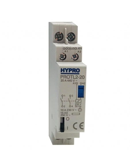 Interruttore a impulsi 20A 2NO 230Vac