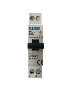 Modular switch 1 pole 20A 2