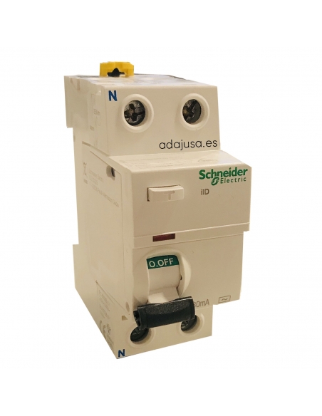 Single-phase differential 40A 30mA AC iID - Schneider