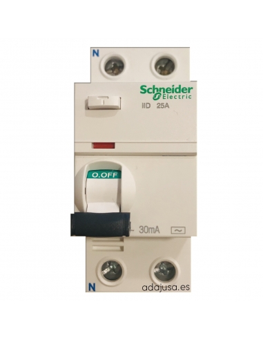 Differenziale monofase 63A 30mA AC iID - Schneider