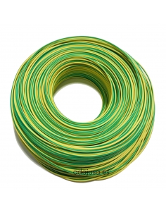 Cavo 1 Polo flessibile 10 mm2 colore terra