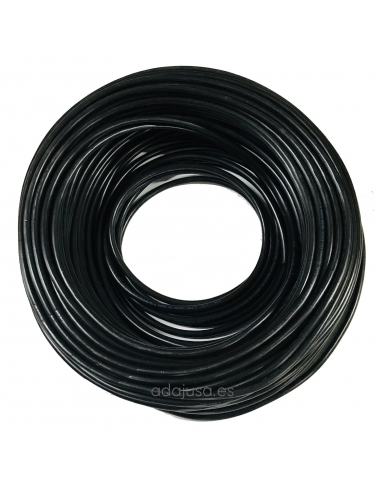 Tubo flessibile 4x1mm PVC nero