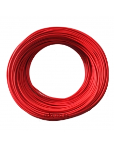 Flexible cable 1,5 mm2 unipolar red color
