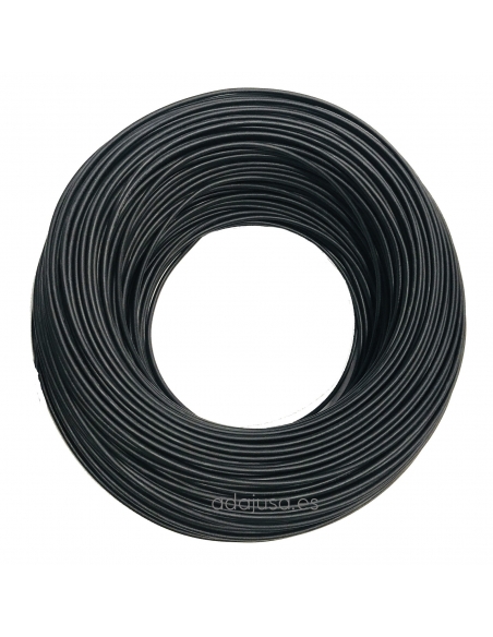 Rullo flessibile 1 Polo 6 mm2 colore nero 100m