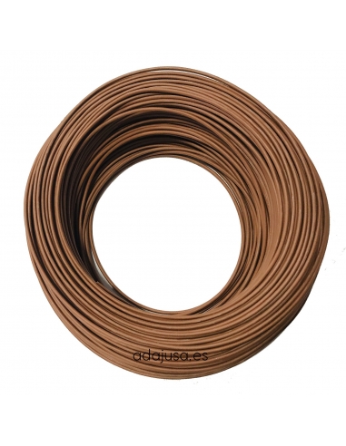 Flexible unipolar cable 4 mm2 brown