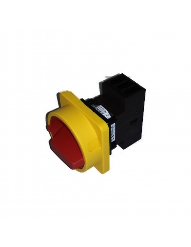 Interruttore trifase 32A Taglia 67 controllo giallo-rosso