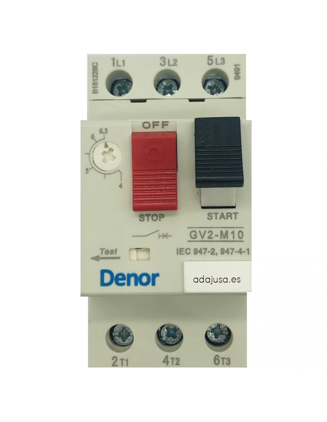 TELEMECANIQUE GV2-M14 MANUAL MOTOR STARTER 6-10A 3 Phase SCHNEIDER 