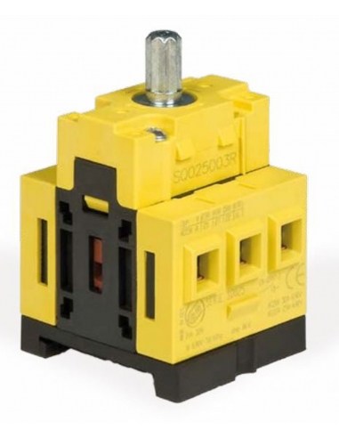 3-pole disconnector switch 25A - Giovenzana