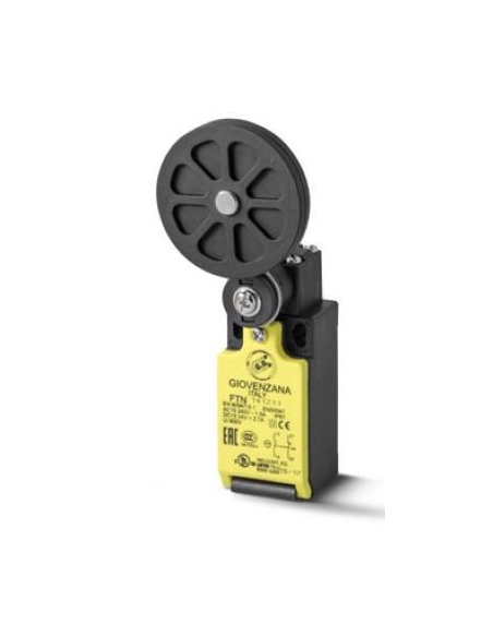 Leva rotativa di fine corsa con rullo 50mm Serie FTN - Giovenzana
