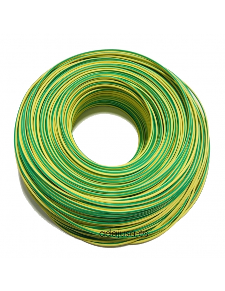 Rotolo di cavo flessibile 1 Polo 1mm colore terra 100m