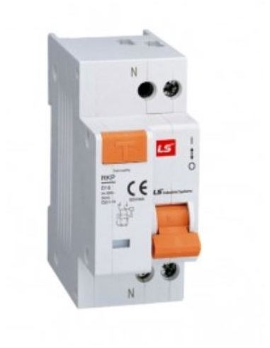 Differential MCB circuit breaker 6A 30mA AC Class -  LS