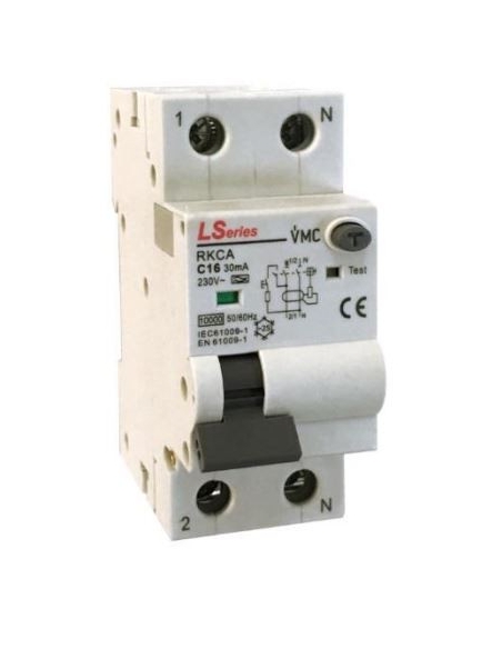 40A magnetotermico differenziale 30mA Classe A - LS