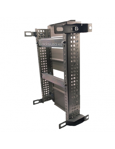 Chassis 18 modules 2 rows 400x300 Sheet metal - ASJD