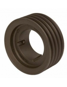 Pulley V-belt SPA 90x4 slots taper T1615