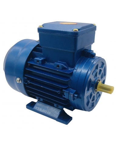 Single-phase motor 1.1Kw 1.5HP 230V 1000 rpm high starting torque, Flange B3 foot