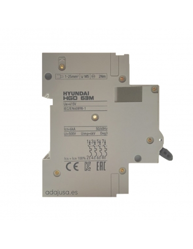 Interruttore 4 poli 6A (4x6A) - Hyundai Electric