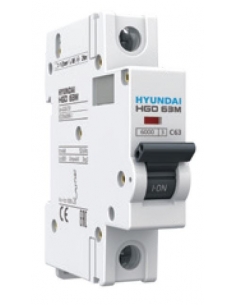 Interruttore magnetotermico 1 Polo 50A Hyundai HGD63-M1P050C | ADAJUSA | prezzo