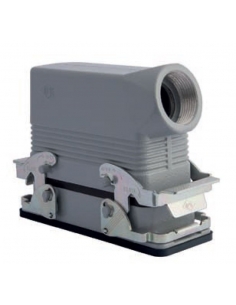 Connettore multipolare completo 6 poli e uscita lato terra incassata Pg16