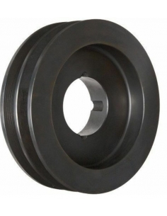 Pulley V-belt SPA 150x2 slots taper T2012 - adajusa.es