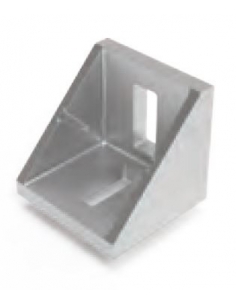 Staffa in alluminio per profilo 40x40