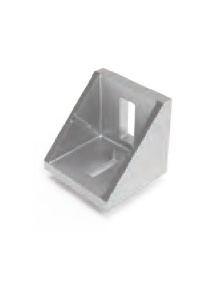 Staffa in alluminio per profilo 40x40