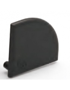Coperchio per profilo in alluminio curvato 30X30 - Metal Work - ADAJUSA