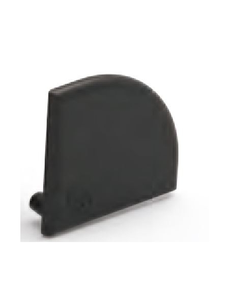 Coperchio per profilo in alluminio curvato 30X30 - Metal Work - ADAJUSA