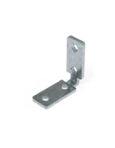 Angolo interno per profilo con scanalatura da 8mm