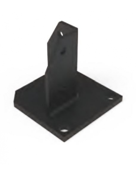 Supporto da pavimento in alluminio profilo 45x45