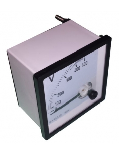 Voltmetro 48x48mm a bobina mobile : ADAJUSA : prezzo 2
