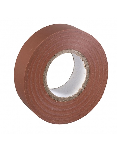 Nastro isolante marrone 19mmx0.15mm bobina 10m