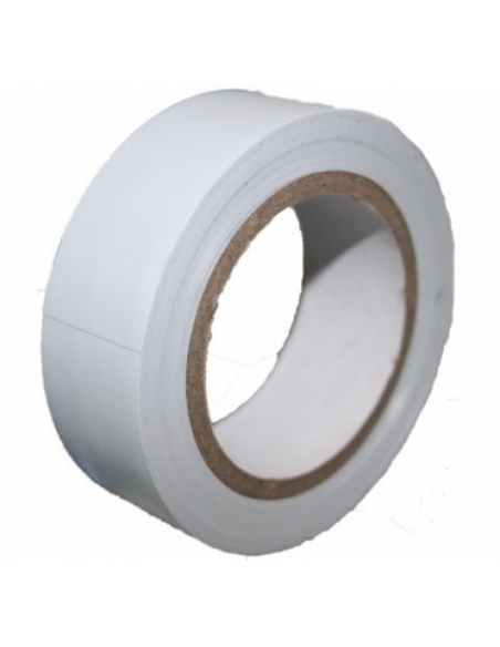 Nastro isolante bianco da bobina 19mmx0,15mm da 10m