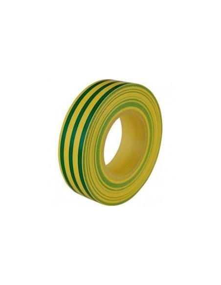 Nastro isolante giallo/verde 19mmx0.15mm bobina 10m