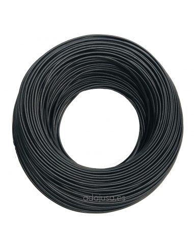 Unipolar flexible cable roll 0.75mm black 100m