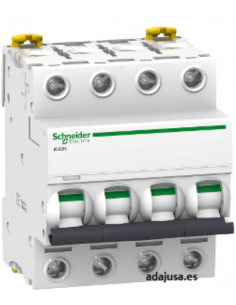 Interruttore 4 poli 20A (4x20A) IC60N C 6kA - Schneider