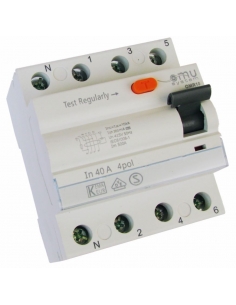 Differential 4 poles 40A 30mA omu systems adajusa