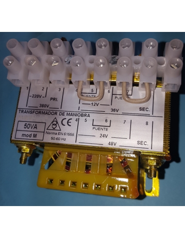 Transformer 1000VA E:230/400V S:12/24/36/48 IP-00