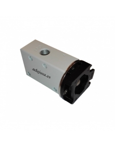 Valvola di trasmissione meccanica 3/2 R 1/8" - Mindman - ADAJUSA 2
